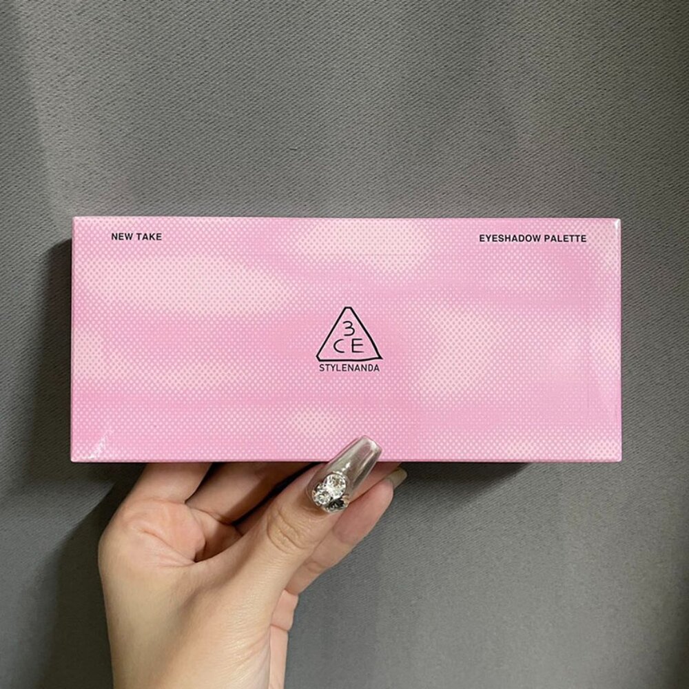 3ce 12 Color Eyeshadow Palette Dragon Fruit Color Women's